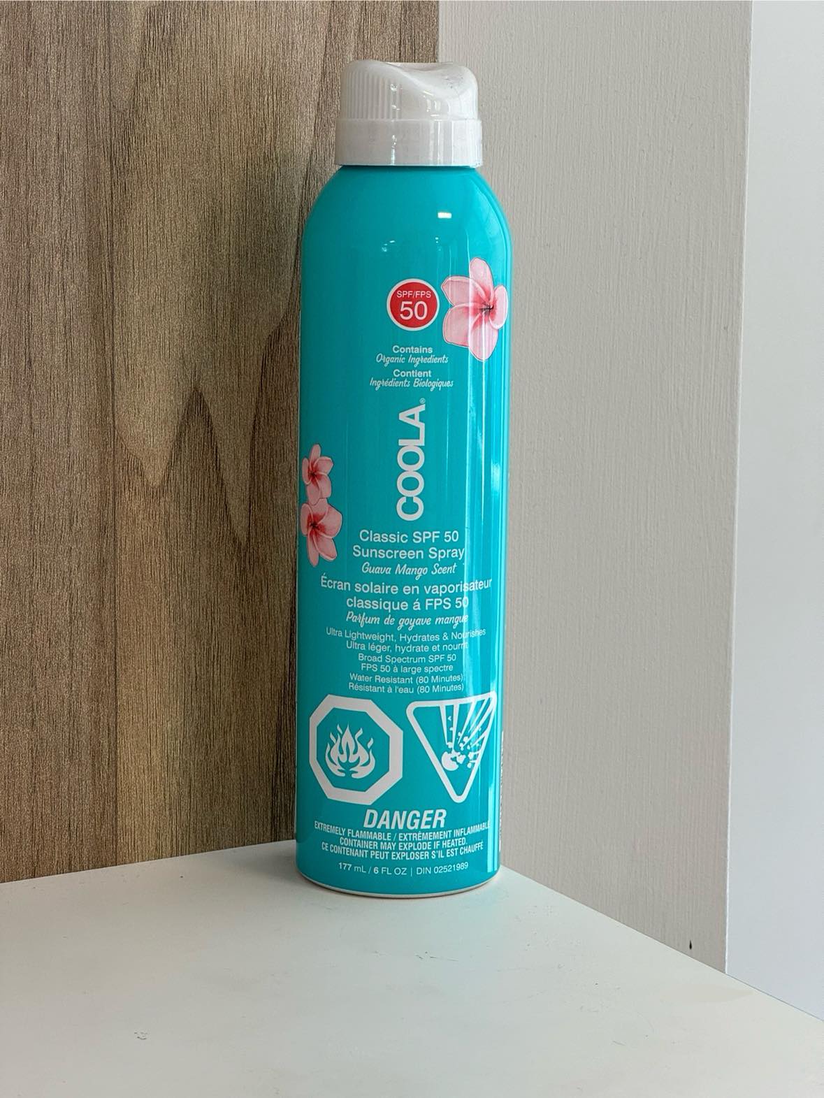 Écran solaire classique en spray FPS 50 - Mangue & Goyave