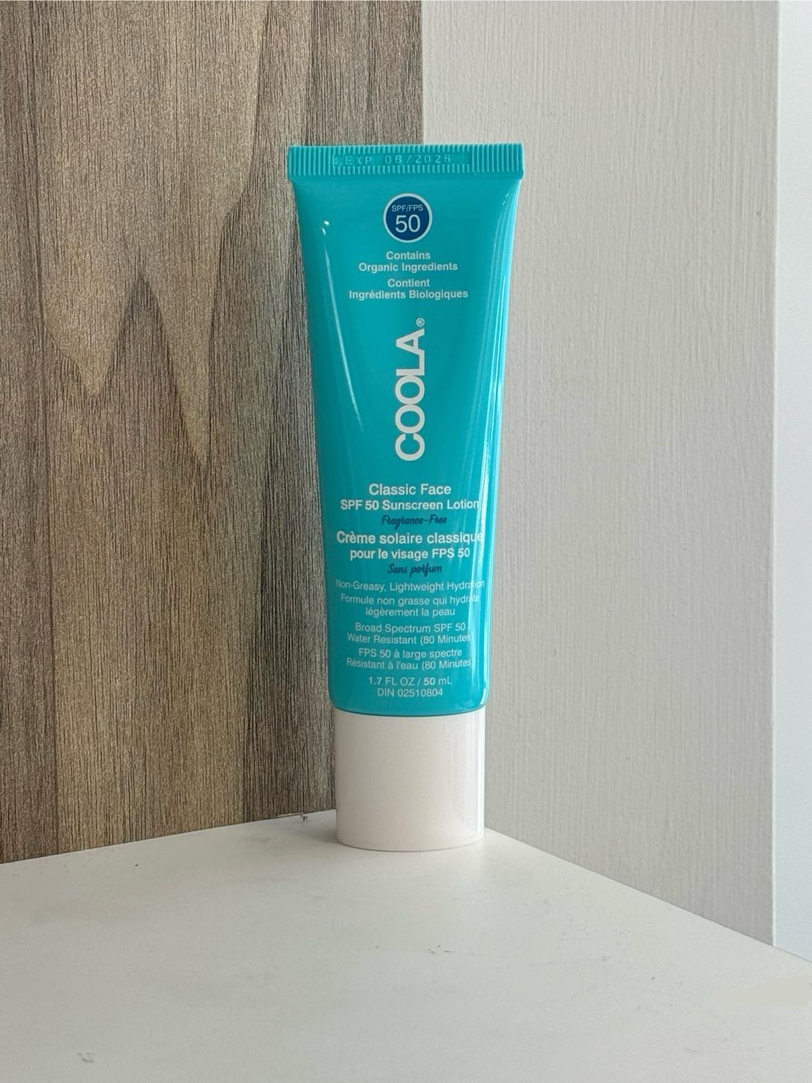 Crème solaire classique pour le visage FPS 50 - Sans parfum