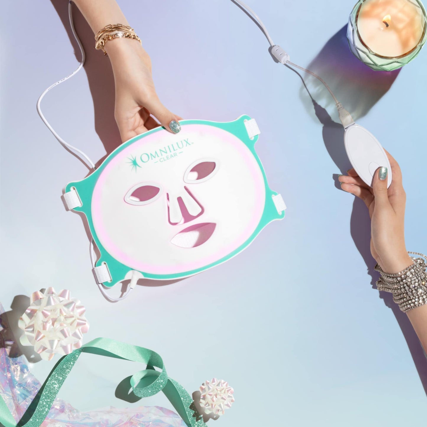 Masque LED Anti-Acné - Clear