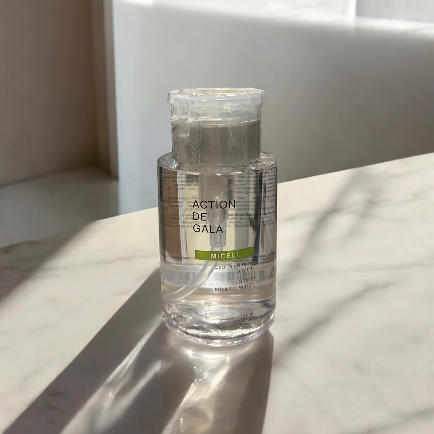 Eau micellaire 3 en 1 Action de Gala
