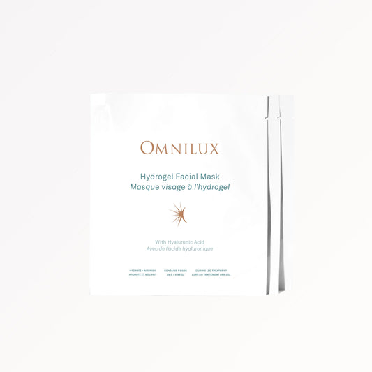 Masque hydrogel Omnilux visage