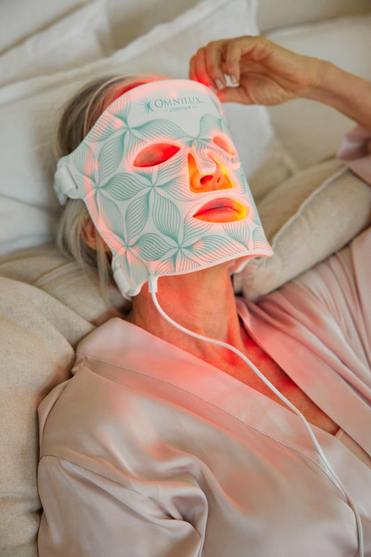 Masque LED Anti-Âge - Contour Visage