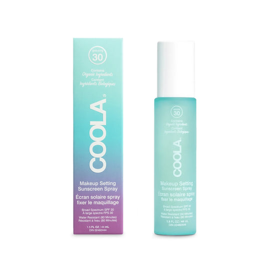 Écran solaire FPS 30 & Spray fixateur maquillage - COOLA